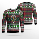 Clan MacKintosh Hunting Modern Crest Tartan Christmas Ugly Sweater IU52 MacKintosh Hunting Modern Crest Tartan Tartan Ugly Sweater
