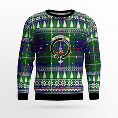 Clan MacIntyre Hunting Modern Crest Tartan Christmas Ugly Sweater VH17 MacIntyre Hunting Modern Crest Tartan Tartan Ugly Sweater