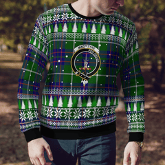 Clan MacIntyre Hunting Modern Crest Tartan Christmas Ugly Sweater VH17 MacIntyre Hunting Modern Crest Tartan Tartan Ugly Sweater