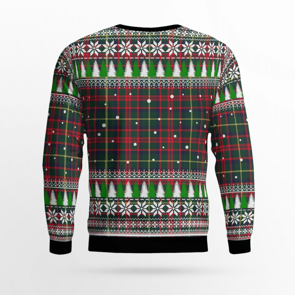 Clan MacKintosh Hunting Modern Crest Tartan Christmas Ugly Sweater IU52 MacKintosh Hunting Modern Crest Tartan Tartan Ugly Sweater