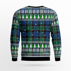 Clan Fletcher Ancient Crest Tartan Christmas Ugly Sweater NG42 Fletcher Ancient Crest Tartan Tartan Ugly Sweater