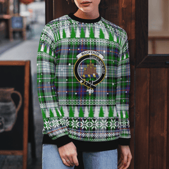 Clan MacKenzie Dress Modern Crest Tartan Christmas Ugly Sweater JT65 MacKenzie Dress Modern Crest Tartan Tartan Ugly Sweater