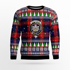 Clan MacLachlan Modern Crest Tartan Christmas Ugly Sweater JH24 MacLachlan Modern Crest Tartan Tartan Ugly Sweater