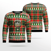 Clan MacLachlan Hunting Modern Crest Tartan Christmas Ugly Sweater UM99 MacLachlan Hunting Modern Crest Tartan Tartan Ugly Sweater