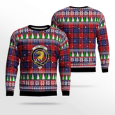 Clan Haldane 1 Crest Tartan Christmas Ugly Sweater OW43 Haldane 1 Crest Tartan Tartan Ugly Sweater