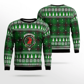 Clan Halkerston Crest Tartan Christmas Ugly Sweater SO67 Halkerston Crest Tartan Tartan Ugly Sweater