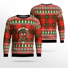 Clan Maxtone Crest Tartan Christmas Ugly Sweater GK56 Maxtone Crest Tartan Tartan Ugly Sweater