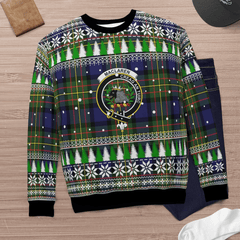 Clan MacLaren Modern Crest Tartan Christmas Ugly Sweater BX64 MacLaren Modern Crest Tartan Tartan Ugly Sweater
