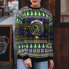 Clan MacLaren Modern Crest Tartan Christmas Ugly Sweater BX64 MacLaren Modern Crest Tartan Tartan Ugly Sweater