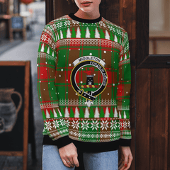 Clan Middleton Modern Crest Tartan Christmas Ugly Sweater MI79 Middleton Modern Crest Tartan Tartan Ugly Sweater