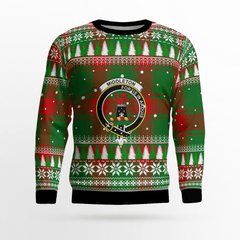 Clan Middleton Modern Crest Tartan Christmas Ugly Sweater MI79 Middleton Modern Crest Tartan Tartan Ugly Sweater