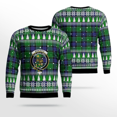 Clan Monteith Crest Tartan Christmas Ugly Sweater UX70 Monteith Crest Tartan Tartan Ugly Sweater