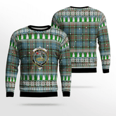 Clan Paisley District Crest Tartan Christmas Ugly Sweater LW47 Paisley District Crest Tartan Tartan Ugly Sweater