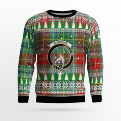 Clan Muirhead Crest Tartan Christmas Ugly Sweater HX82 Muirhead Crest Tartan Tartan Ugly Sweater