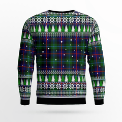 Clan Campbell of Cawdor Modern Crest Tartan Christmas Ugly Sweater RM69 Campbell of Cawdor Modern Crest Tartan Tartan Ugly Sweater