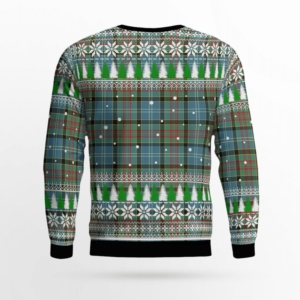 Clan Paisley District Crest Tartan Christmas Ugly Sweater LW47 Paisley District Crest Tartan Tartan Ugly Sweater