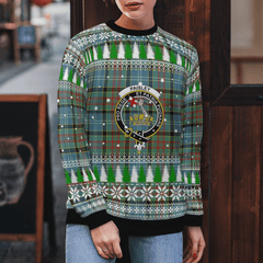 Clan Paisley District Crest Tartan Christmas Ugly Sweater LW47 Paisley District Crest Tartan Tartan Ugly Sweater