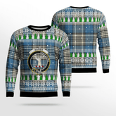 Clan Napier Ancient Crest Tartan Christmas Ugly Sweater CY56 Napier Ancient Crest Tartan Tartan Ugly Sweater