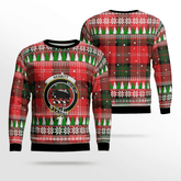 Clan Nesbitt Modern Crest Tartan Christmas Ugly Sweater TE35 Nesbitt Modern Crest Tartan Tartan Ugly Sweater