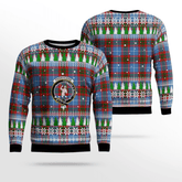Clan Pennycook (Edinburgh) Crest Tartan Christmas Ugly Sweater NB12 Pennycook (Edinburgh) Crest Tartan Tartan Ugly Sweater