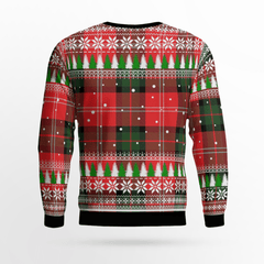 Clan Nesbitt Modern Crest Tartan Christmas Ugly Sweater TE35 Nesbitt Modern Crest Tartan Tartan Ugly Sweater