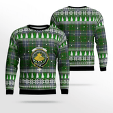 Clan Pringle Crest Tartan Christmas Ugly Sweater WL44 Pringle Crest Tartan Tartan Ugly Sweater
