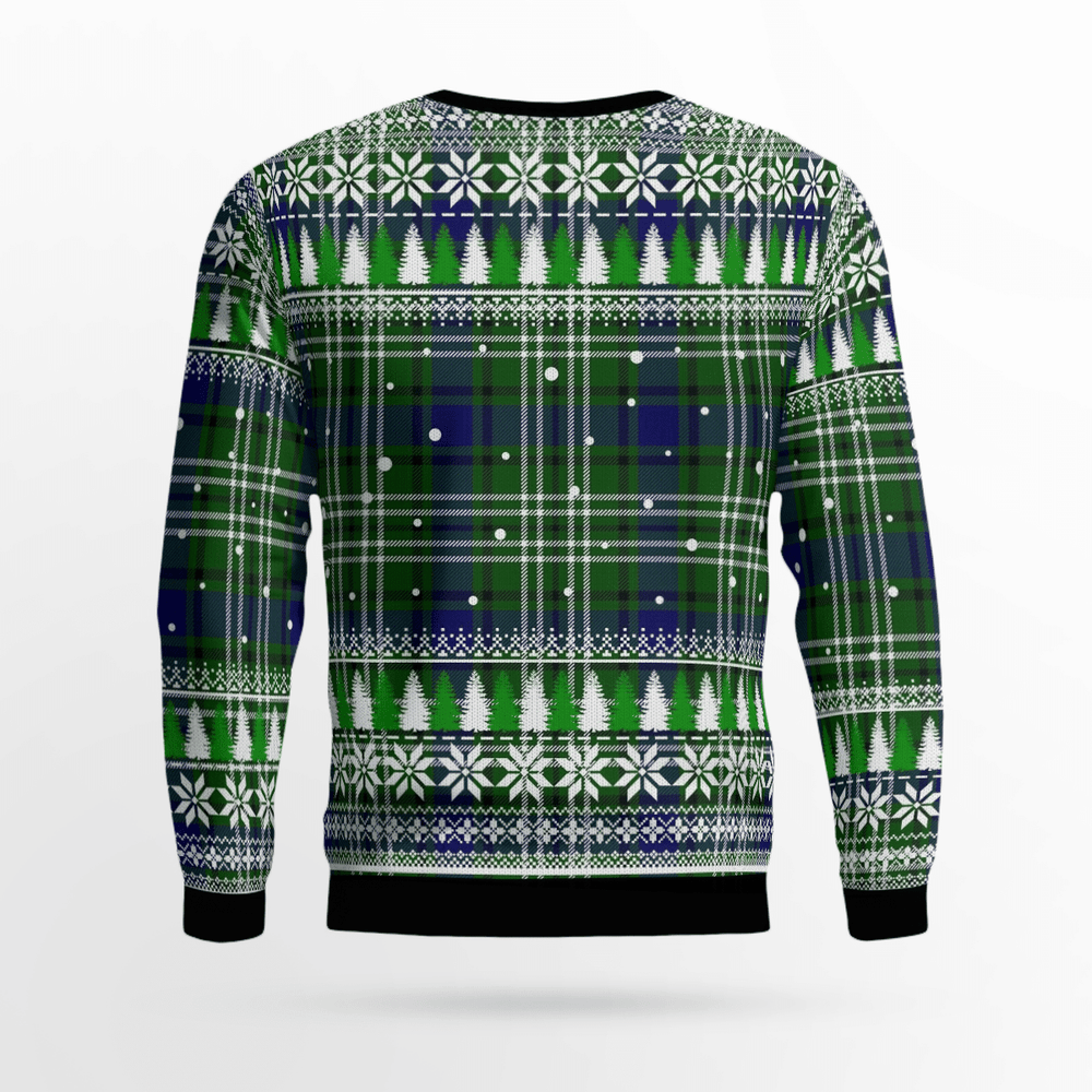 Clan Purves (Tweedside) Crest Tartan Christmas Ugly Sweater OX59 Purves (Tweedside) Crest Tartan Tartan Ugly Sweater