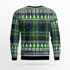 Clan Purves (Tweedside) Crest Tartan Christmas Ugly Sweater OX59 Purves (Tweedside) Crest Tartan Tartan Ugly Sweater