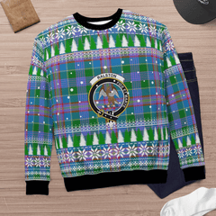 Clan Ralston Crest Tartan Christmas Ugly Sweater BA81 Ralston Crest Tartan Tartan Ugly Sweater