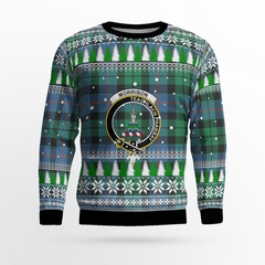 Clan Morrison Ancient Crest Tartan Christmas Ugly Sweater KC61 Morrison Ancient Crest Tartan Tartan Ugly Sweater