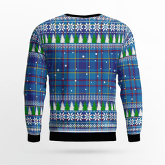 Clan Mercer Modern Crest Tartan Christmas Ugly Sweater FB25 Mercer Modern Crest Tartan Tartan Ugly Sweater
