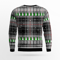 Clan Moffat Modern Crest Tartan Christmas Ugly Sweater EG54 Moffat Modern Crest Tartan Tartan Ugly Sweater
