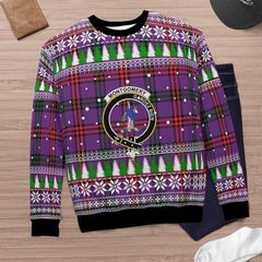 Clan Montgomery Modern Crest Tartan Christmas Ugly Sweater JE99 Montgomery Modern Crest Tartan Tartan Ugly Sweater