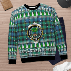 Clan Mowat Crest Tartan Christmas Ugly Sweater XI43 Mowat Crest Tartan Tartan Ugly Sweater