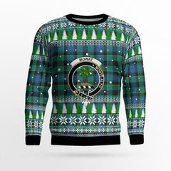 Clan Mowat Crest Tartan Christmas Ugly Sweater XI43 Mowat Crest Tartan Tartan Ugly Sweater