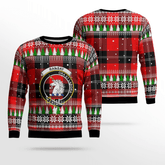 Clan Ramsay Modern Crest Tartan Christmas Ugly Sweater GG89 Ramsay Modern Crest Tartan Tartan Ugly Sweater