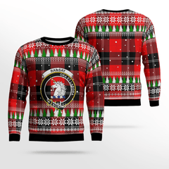 Clan Ramsay Modern Crest Tartan Christmas Ugly Sweater GG89 Ramsay Modern Crest Tartan Tartan Ugly Sweater