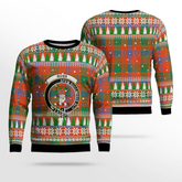 Clan Ross Ancient Crest Tartan Christmas Ugly Sweater IL40 Ross Ancient Crest Tartan Tartan Ugly Sweater