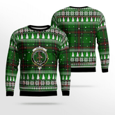 Clan Orrock (Fife) Crest Tartan Christmas Ugly Sweater YR78 Orrock (Fife) Crest Tartan Tartan Ugly Sweater