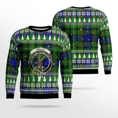 Clan Rollo Crest Tartan Christmas Ugly Sweater OP98 Rollo Crest Tartan Tartan Ugly Sweater
