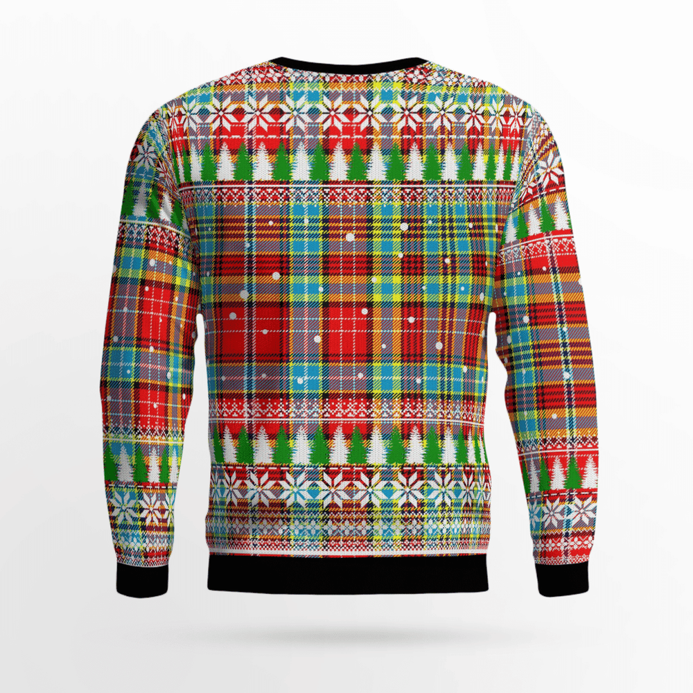Clan Ogilvie Crest Tartan Christmas Ugly Sweater ZS12 Ogilvie Crest Tartan Tartan Ugly Sweater