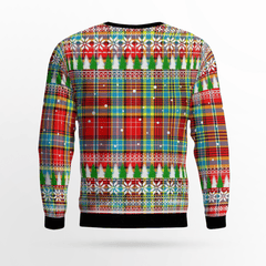 Clan Ogilvie Crest Tartan Christmas Ugly Sweater ZS12 Ogilvie Crest Tartan Tartan Ugly Sweater