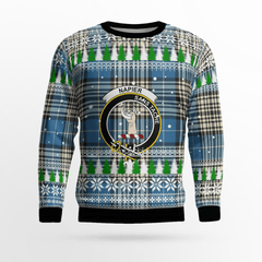 Clan Napier Ancient Crest Tartan Christmas Ugly Sweater CY56 Napier Ancient Crest Tartan Tartan Ugly Sweater