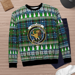 Clan Newlands Crest Tartan Christmas Ugly Sweater ZT38 Newlands Crest Tartan Tartan Ugly Sweater
