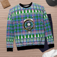 Clan Pitcairn Hunting Crest Tartan Christmas Ugly Sweater SD21 Pitcairn Hunting Crest Tartan Tartan Ugly Sweater
