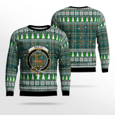 Clan Scott Green Ancient Crest Tartan Christmas Ugly Sweater QK36 Scott Green Ancient Crest Tartan Tartan Ugly Sweater