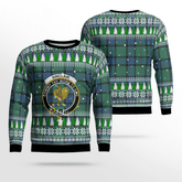 Clan Sinclair Hunting Ancient Crest Tartan Christmas Ugly Sweater EP93 Sinclair Hunting Ancient Crest Tartan Tartan Ugly Sweater