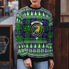 Clan Haldane 2 Crest Tartan Christmas Ugly Sweater MN56 Haldane 2 Crest Tartan Tartan Ugly Sweater