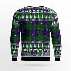 Clan Shaw Modern Crest Tartan Christmas Ugly Sweater MG95 Shaw Modern Crest Tartan Tartan Ugly Sweater