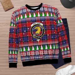 Clan Haldane 1 Crest Tartan Christmas Ugly Sweater OW43 Haldane 1 Crest Tartan Tartan Ugly Sweater